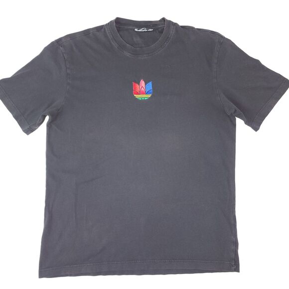 Adidas Men's Originals 3D Trefoil Graphic T-Shirt - Picture 1 of 6